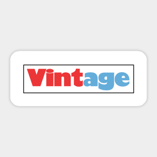 Vintage (Palitoy Tribute) Sticker